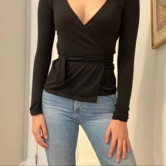 Wilfred Tops - WILFRED WRAP TOP